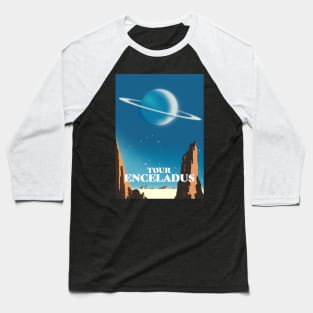 Enceladus space art Baseball T-Shirt
